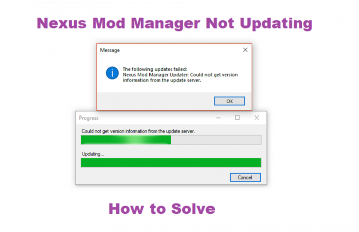 Nexus Mod Manager Not Updating