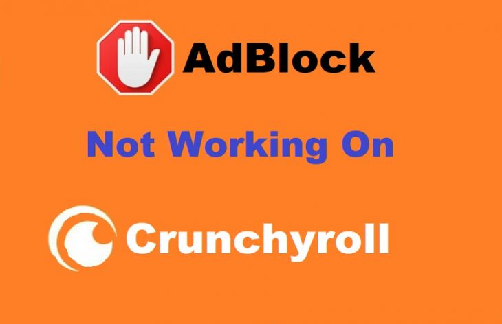 adblock not working on crunchyroll