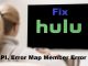Hulu API. Error Map Member Error 1